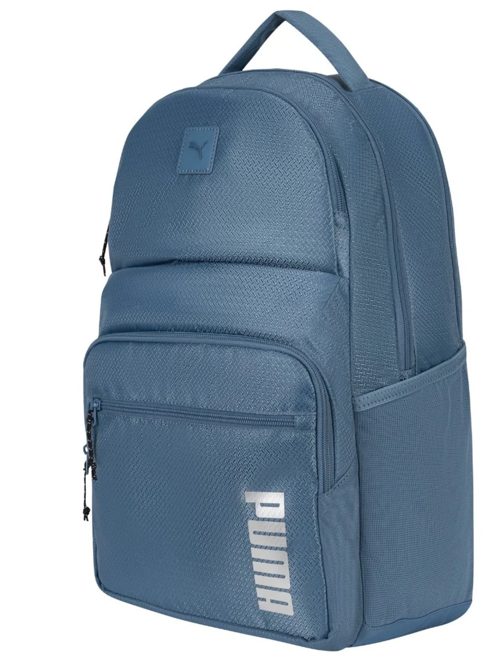 Puma Light Blue Text Logo Backpack . Unlimited
